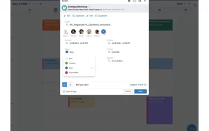 Enterprise calendar app: Creating an event