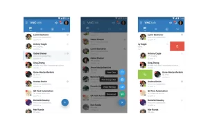 Enterprise communication app: Mobile: conversations