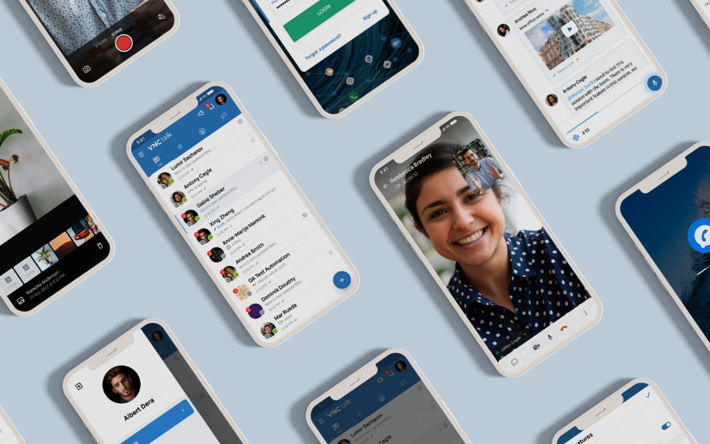 Enterprise communication app: chat, calls & collaboration