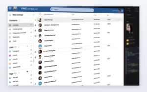 Enterprise contacts app: Developer handoff