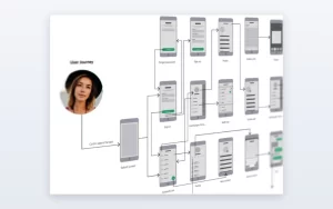 Enterprise contacts app: Low-fi prototype