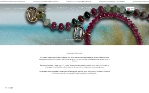 Collection landing page