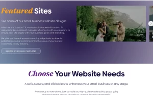 Featured sites slider