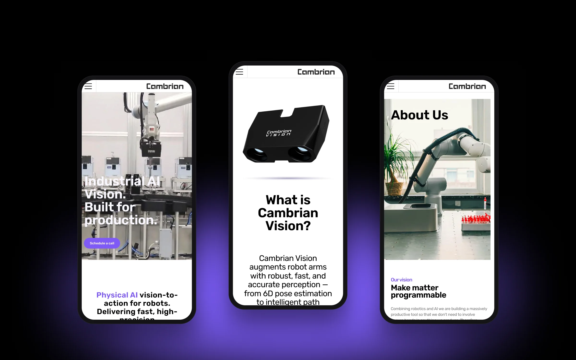 Mobile layouts
