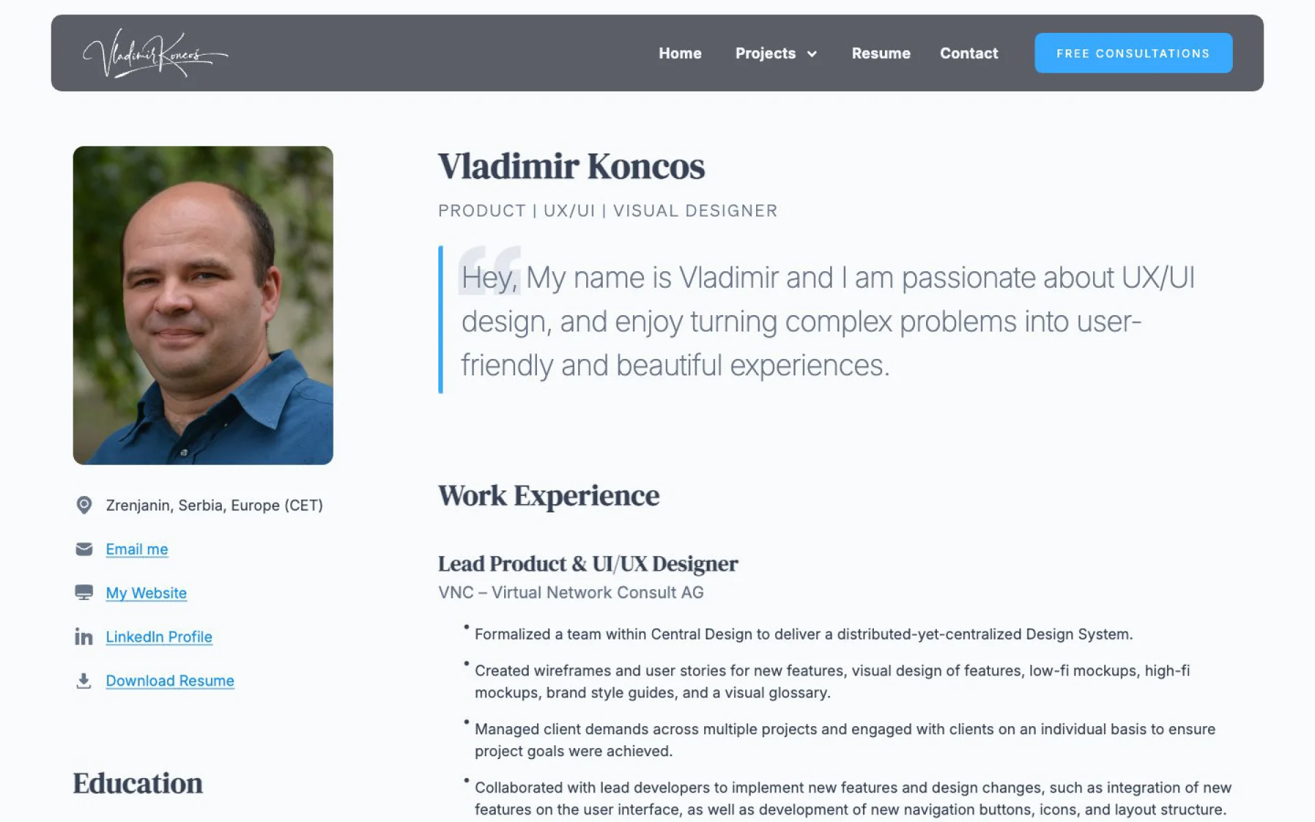 Resume